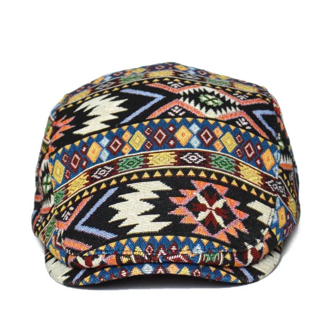 Patterned Flat Cap | CHICAGO