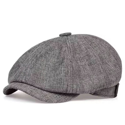 Woven Tweed Newsboy Cap | OSLO
