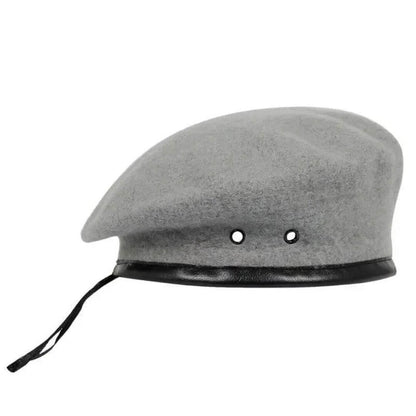 Wool Blend Military Beret | MARSEILLE
