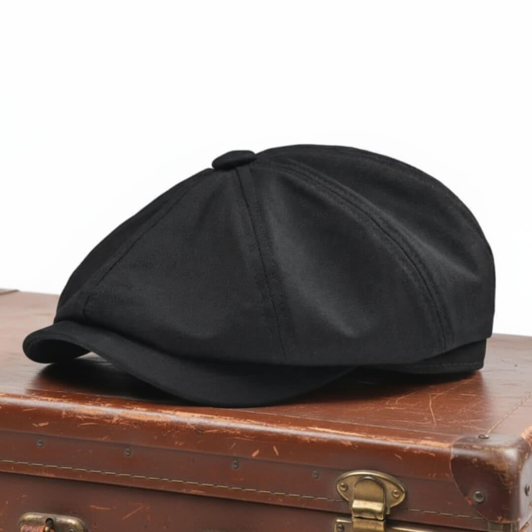Cotton Twill Newsboy Cap | MEMPHIS – George Caps