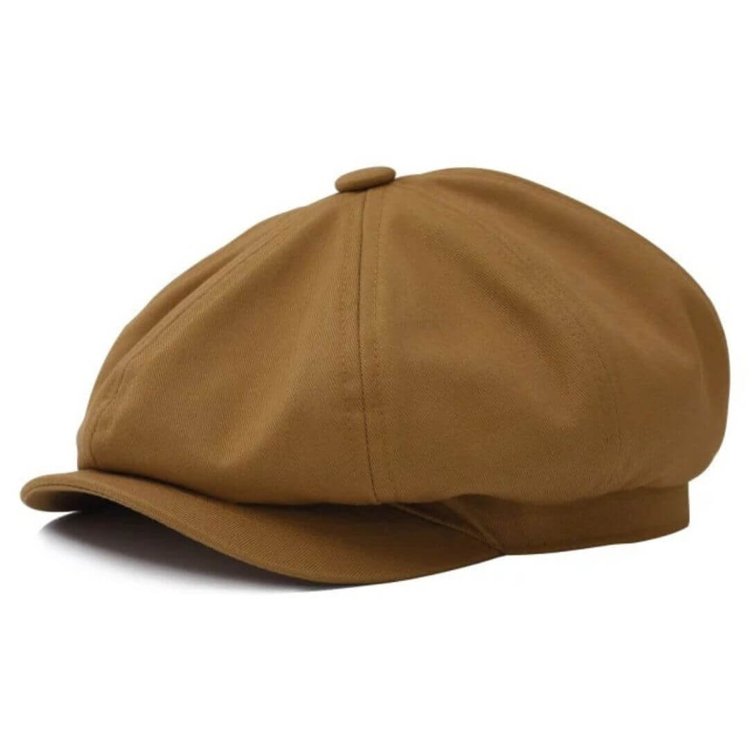 Cotton Twill Newsboy Cap | MEMPHIS – George Caps