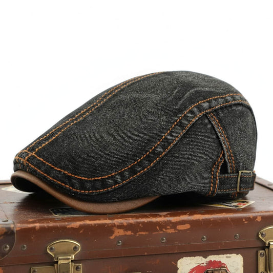 Denim Flat Cap | MONROE