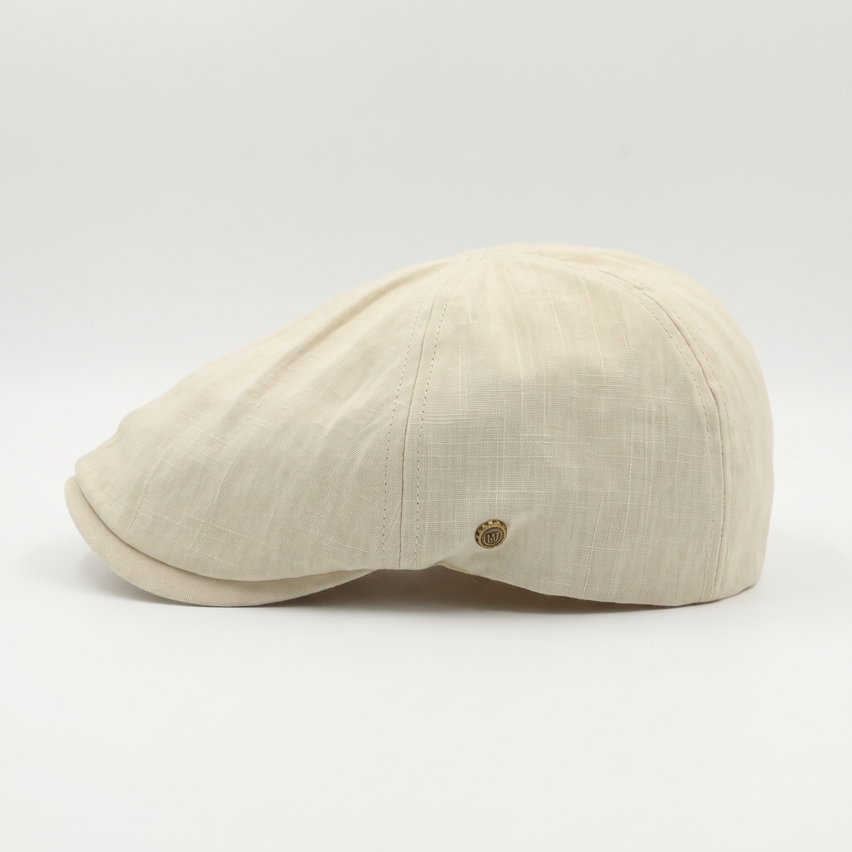 Atlanta Beige cap — Side profile
