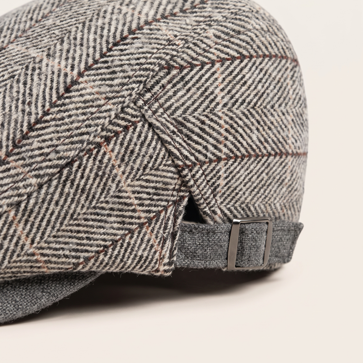 Lawton Light Gray cap — Construction detail