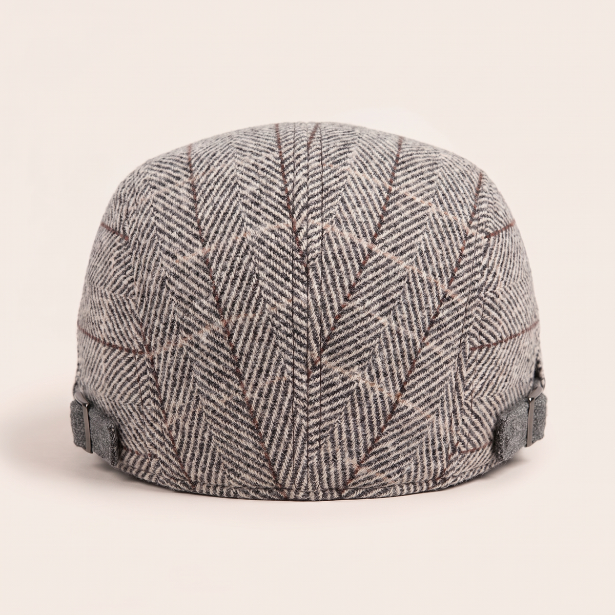 Lawton Light Gray cap — Rear