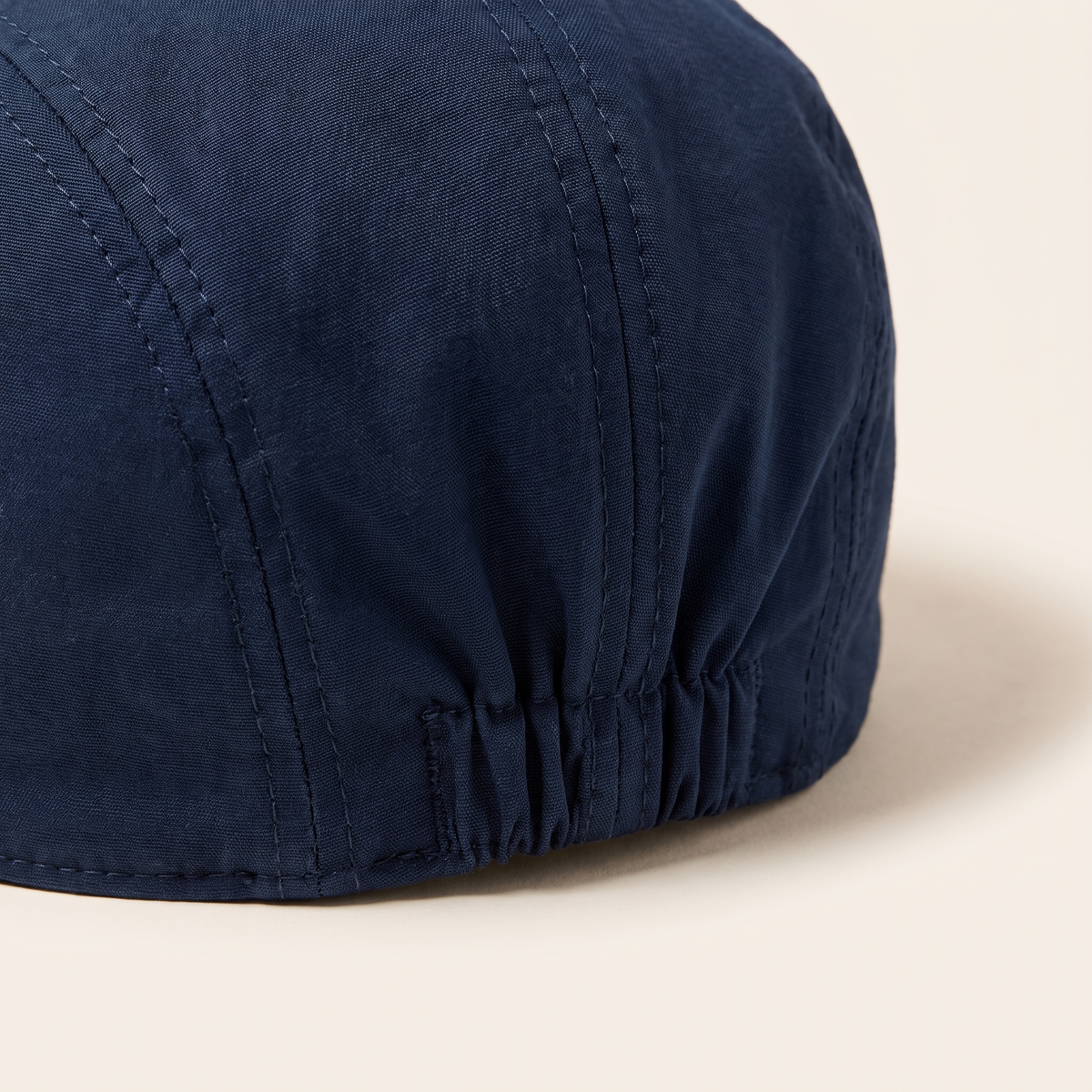 Nortfolk Navy Blue cap — Construction detail