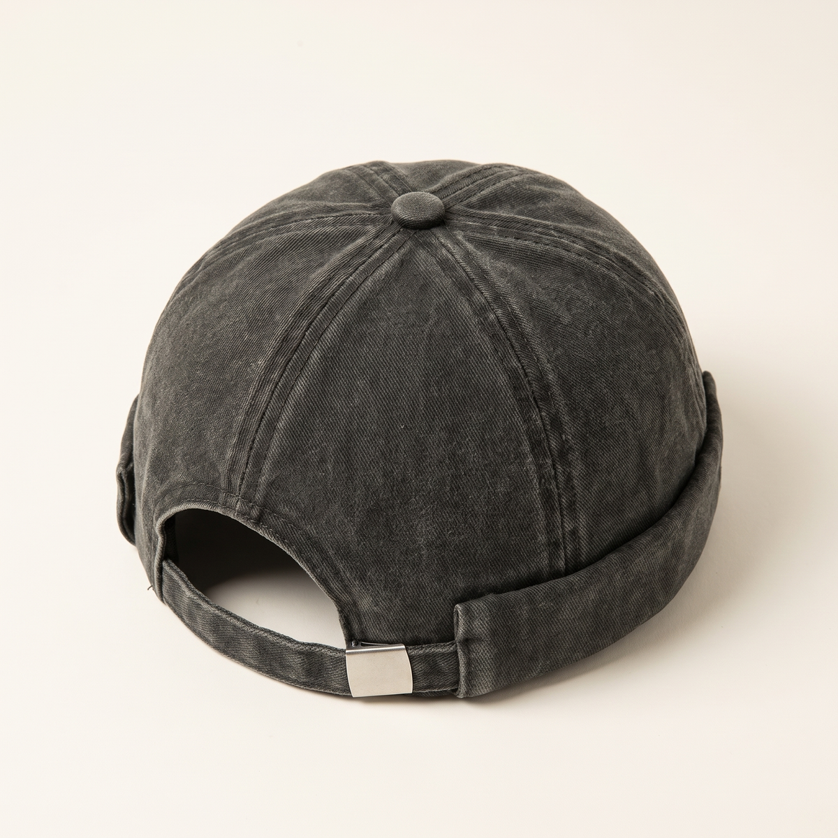 Preston Dark Gray cap — Crown overview