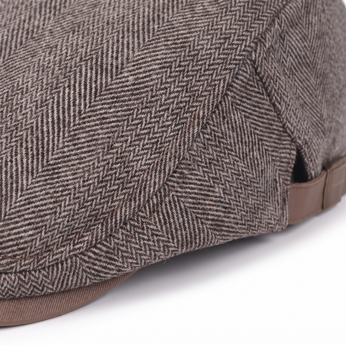 Scottsdale Brown cap — Fabric close-up