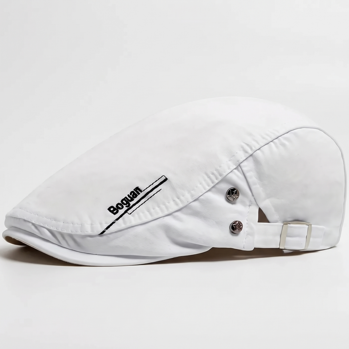 Tifton White cap — Side profile